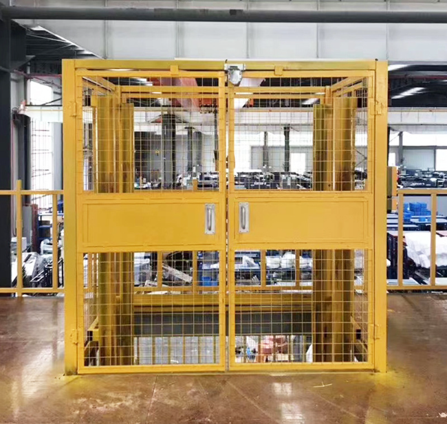 宣城智能导轨式升降机亮相