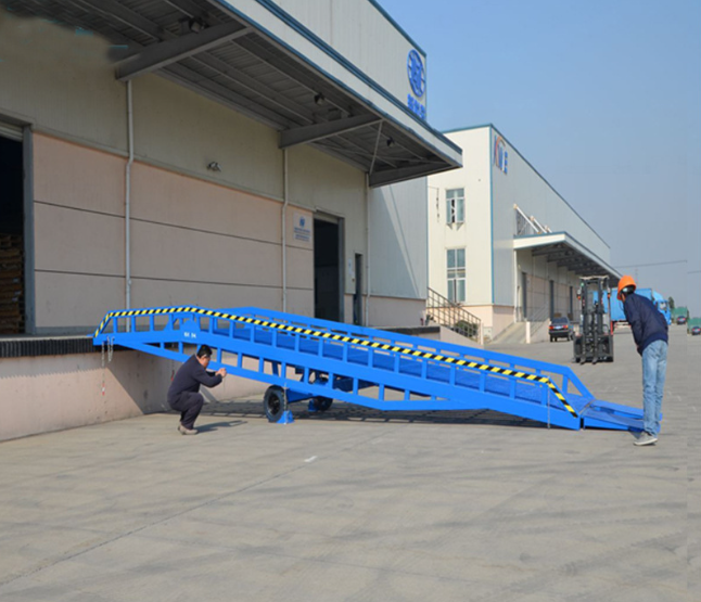宣城移动式登车桥应用