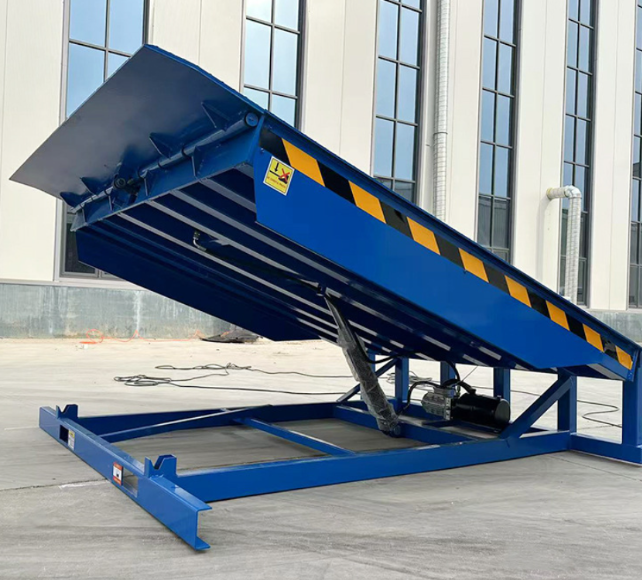 宣城固定式登车桥应用